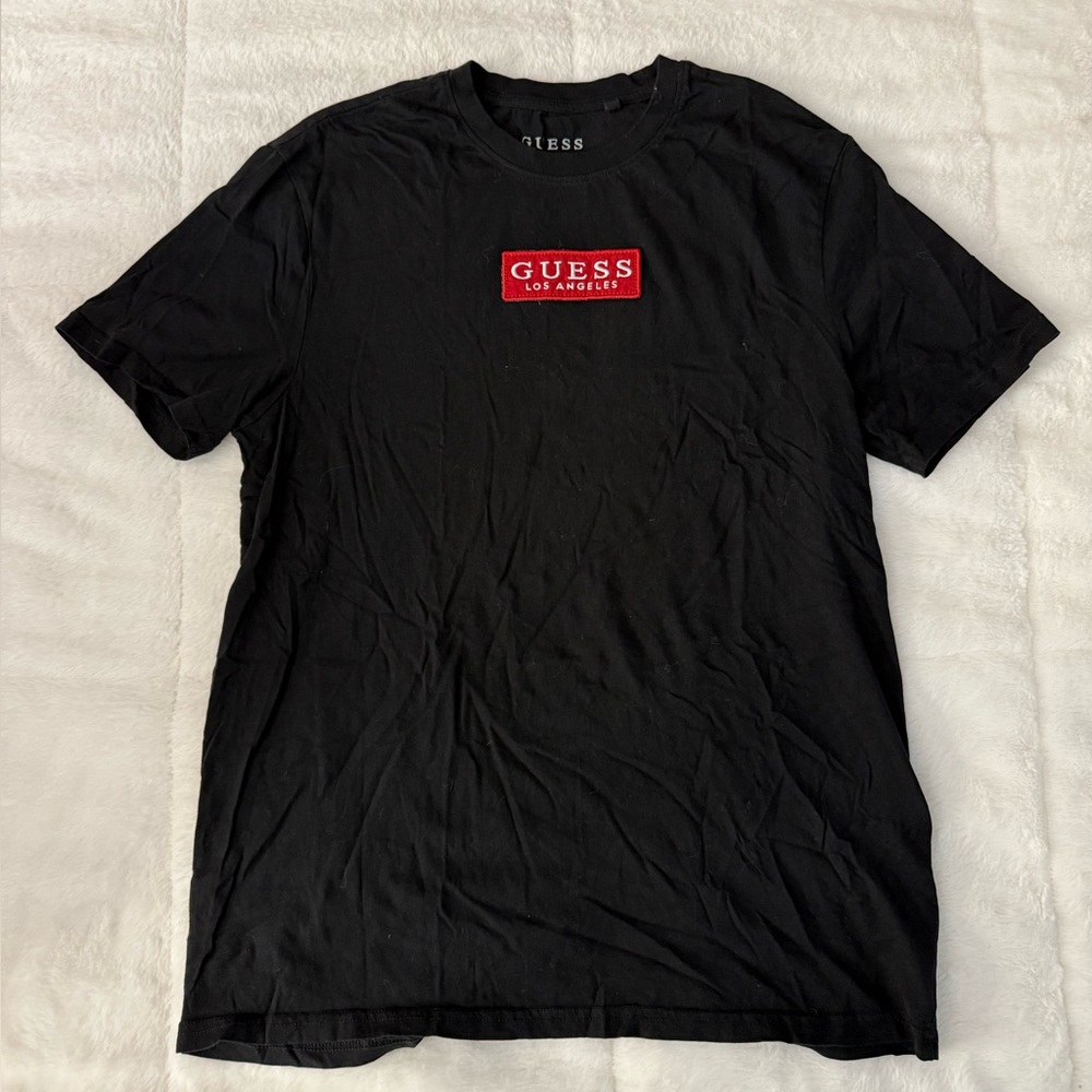 GUESS Men's Black T-Shirt